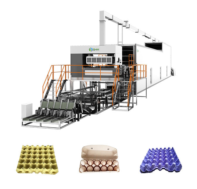Machine voor het maken van afvalpapier en fruitbakken