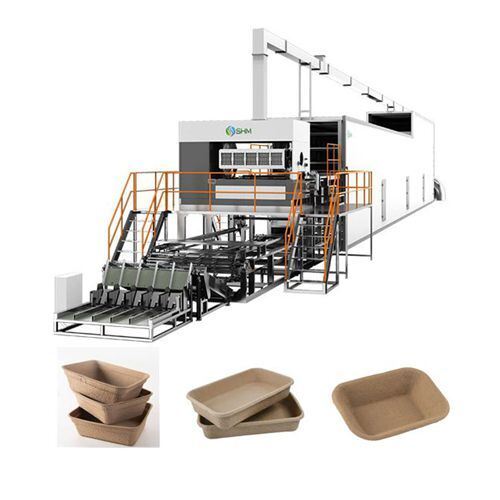 Volautomatische papier-eierdoos die machine maakt | Productielijn voor gegoten pulp-eierdozen | SHM